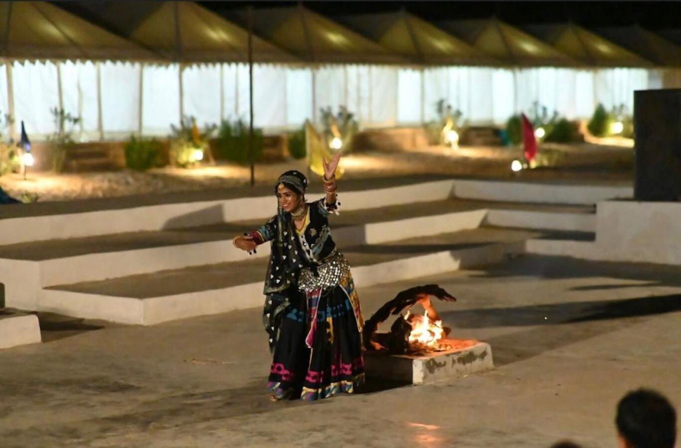 The Saffron Desert Camp Jaisalmer Exterior photo