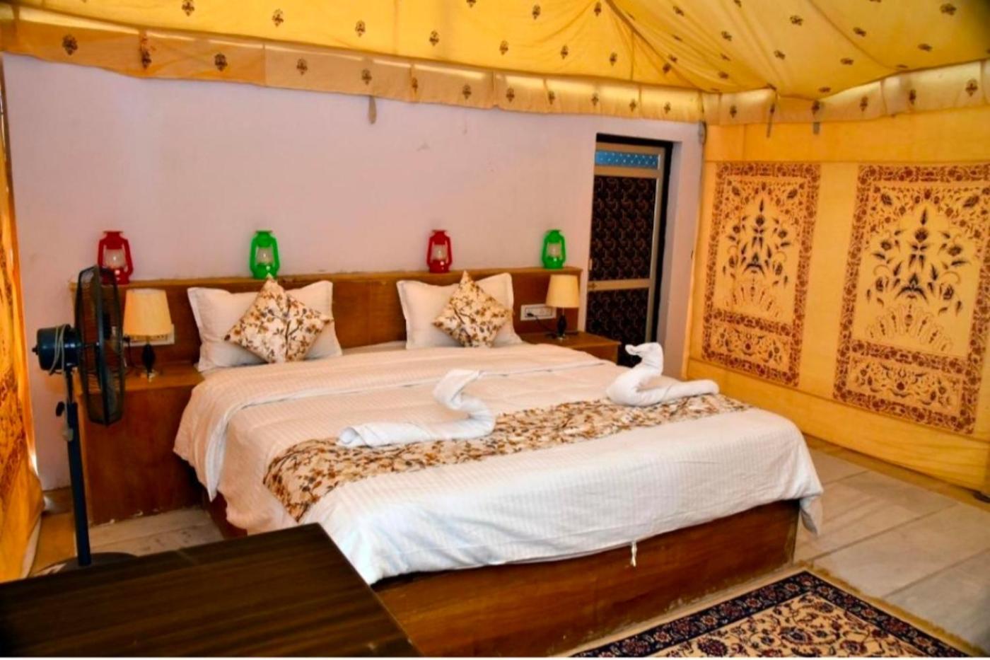 The Saffron Desert Camp Jaisalmer Exterior photo