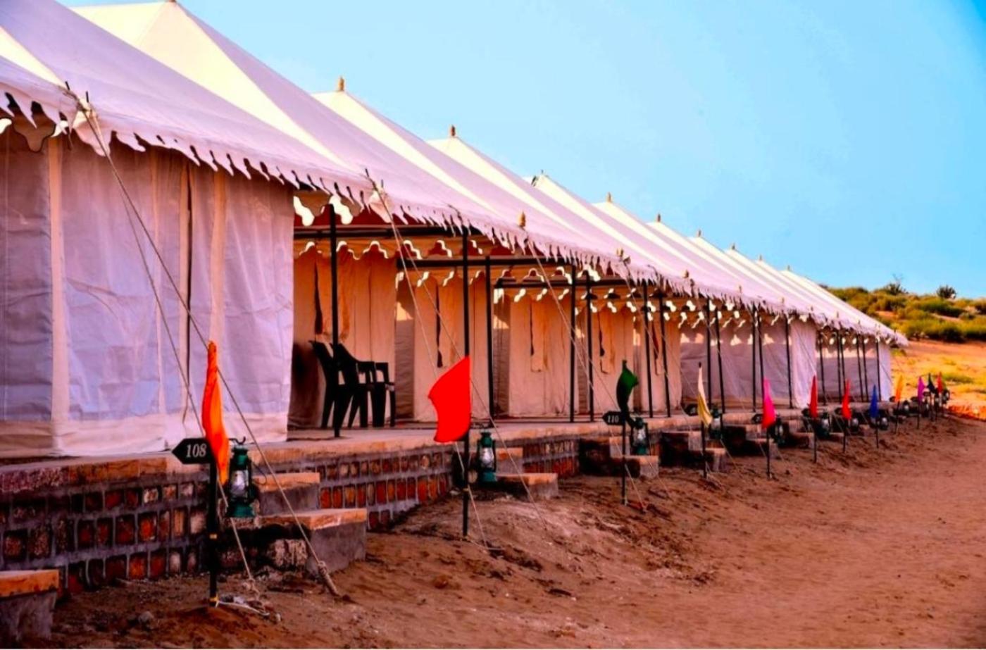 The Saffron Desert Camp Jaisalmer Exterior photo